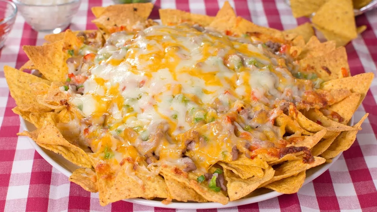 Receta paso a paso nachos carne y queso