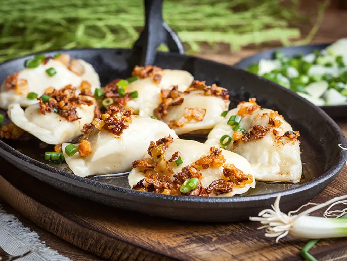 tradycyjne polskie pierogi