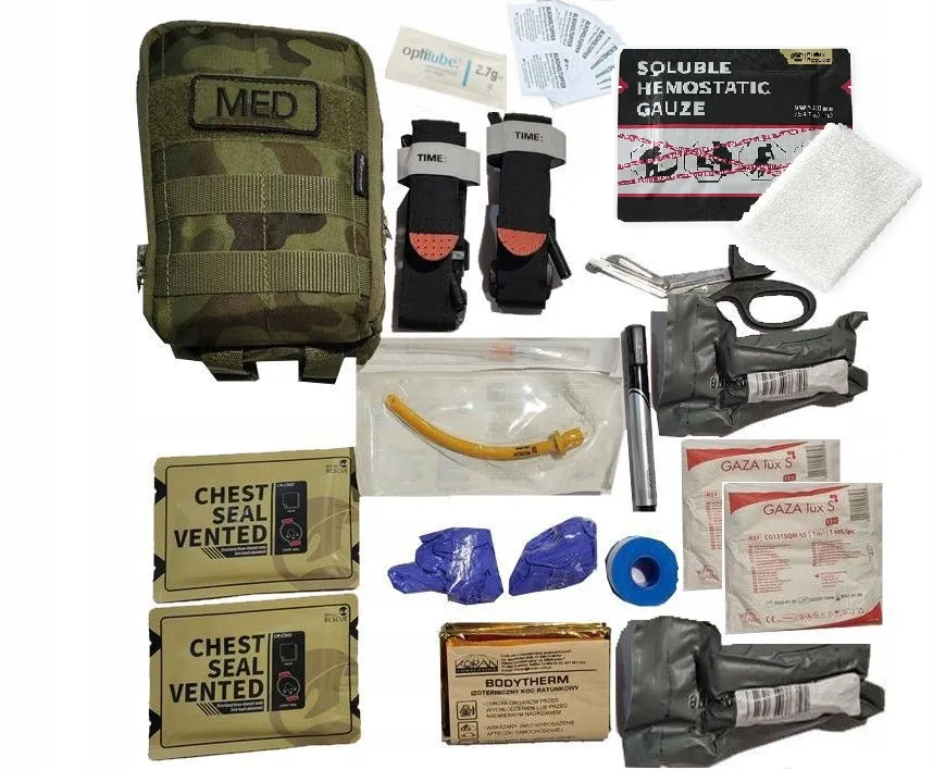 apteczka taktyczna IFAK zawartość
