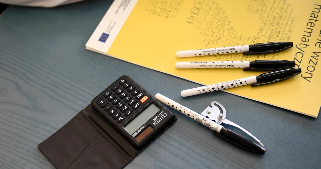 Przybory dozwolone na maturze z matematyki CKE