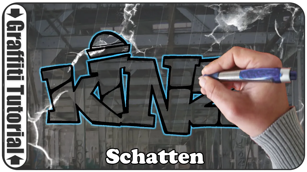 Graffiti Highlights und Schatten Tutorial