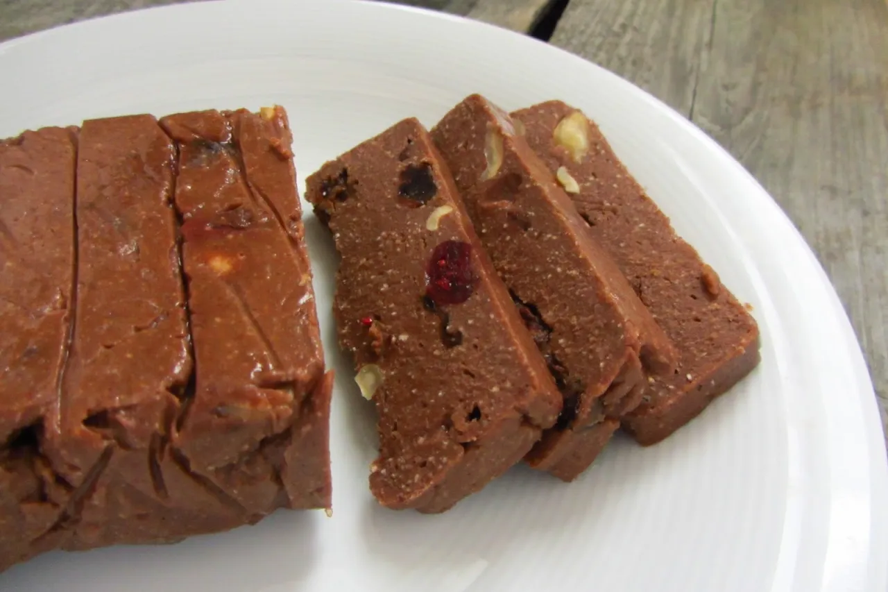 blok czekoladowy wegański fit