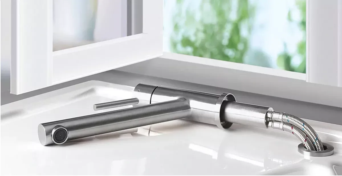 Rodzaje baterii kuchennych pod okno