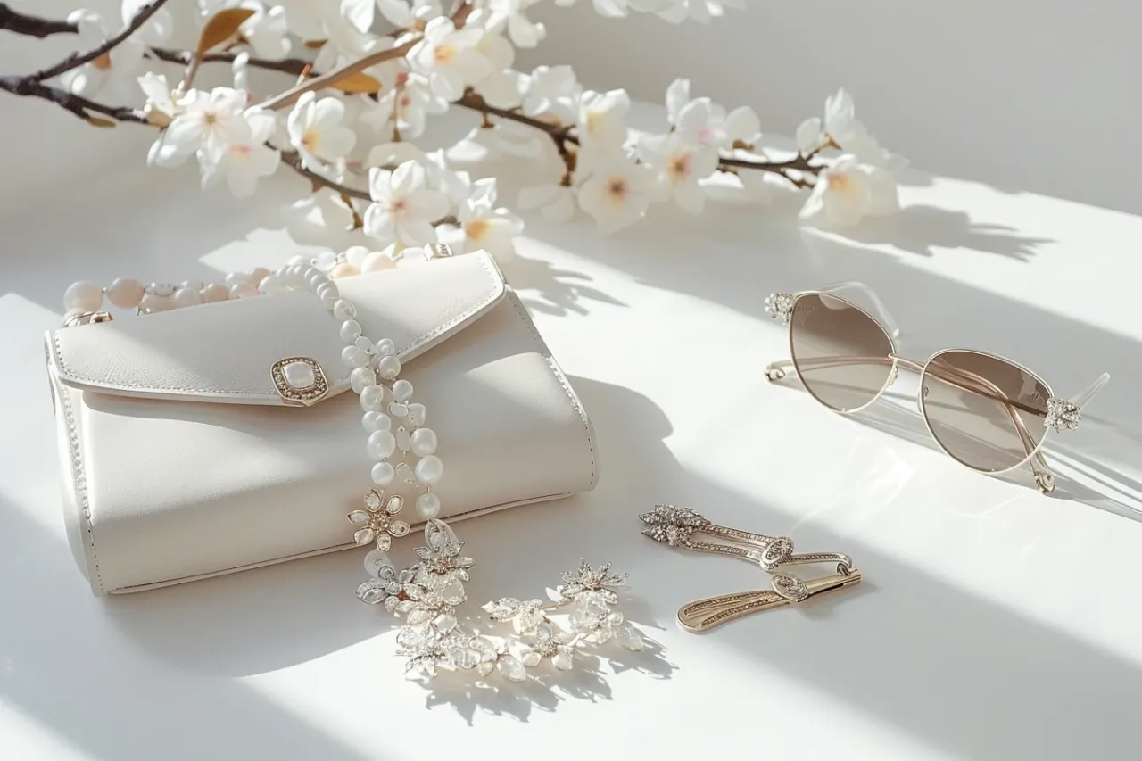 eleganckie dodatki do dres&oacute;w torebki biżuteria