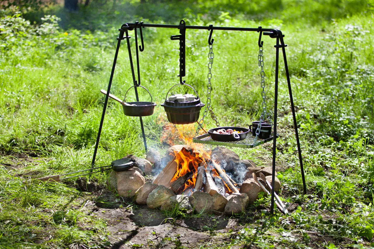 Akcesoria do ogniska i bezpieczeństwo