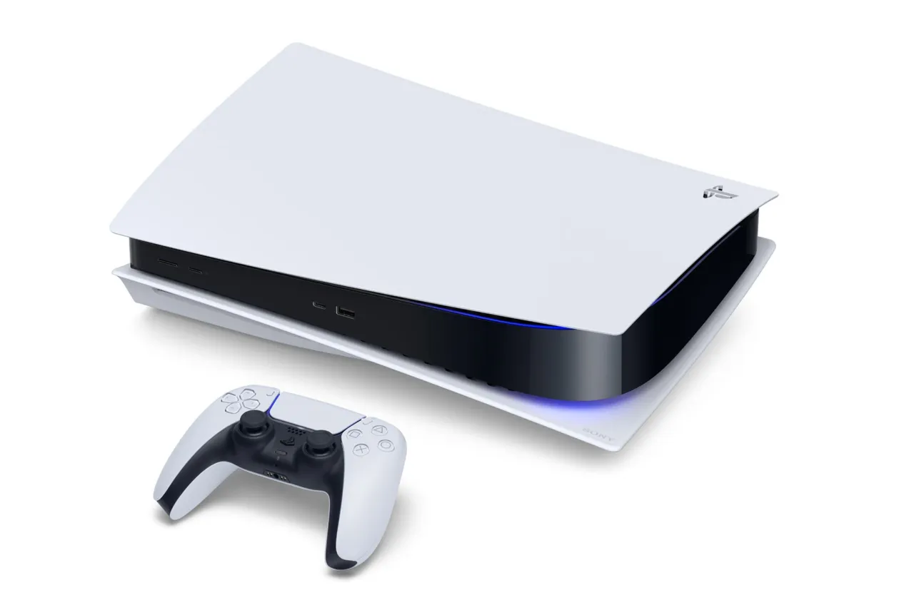 Montaż podstawki PS5 poziomo symbole