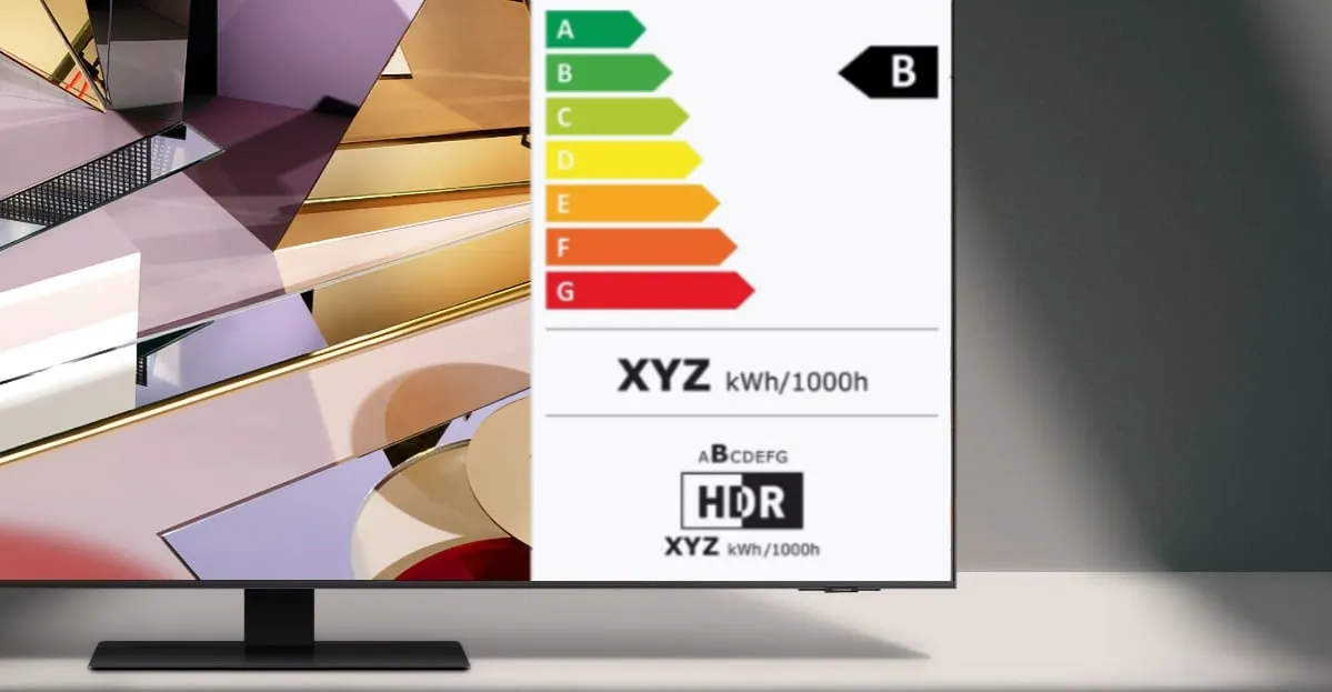 zużycie prądu telewizor led oled qled porównanie