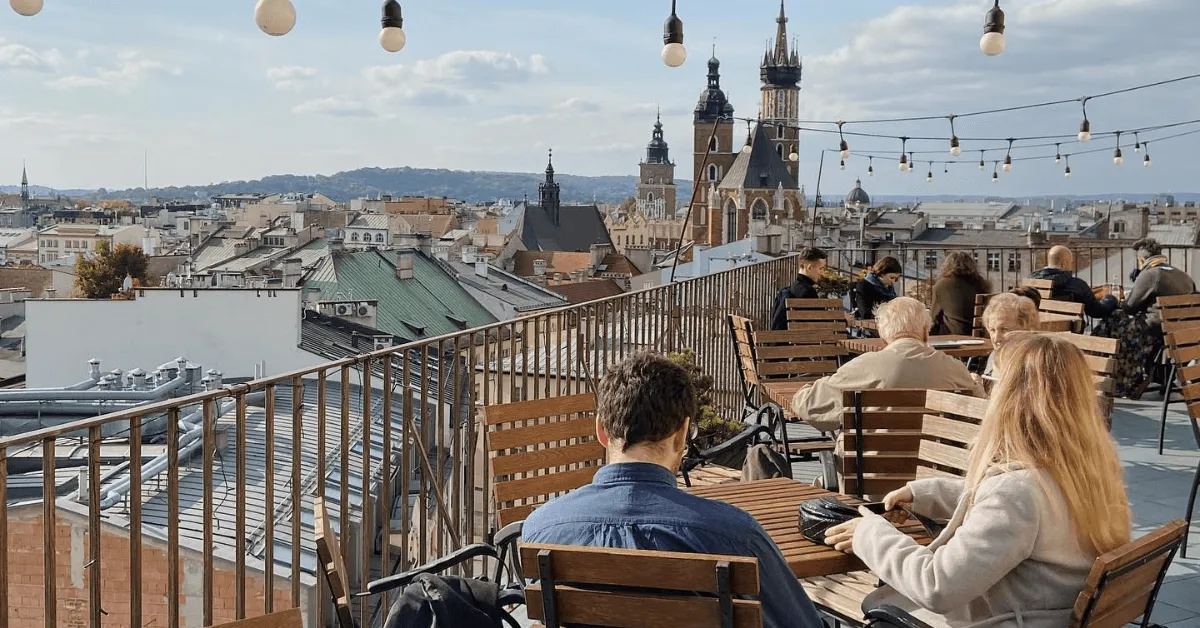 Romantyczna kolacja Kraków, restauracja z widokiem Kraków