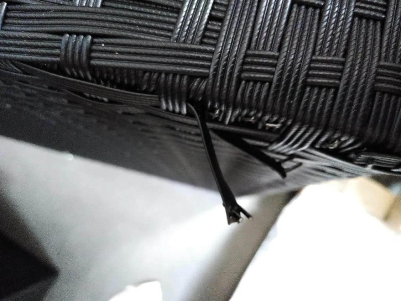 naprawa technorattanu instrukcja, wymiana pas&oacute;w technorattanowych