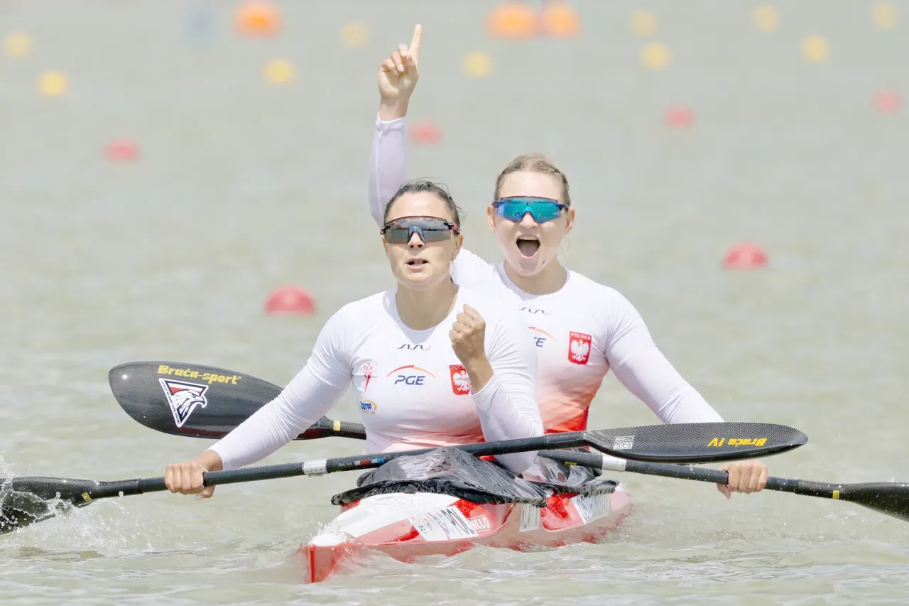 kajakarstwo polscy medaliści 2025 radość