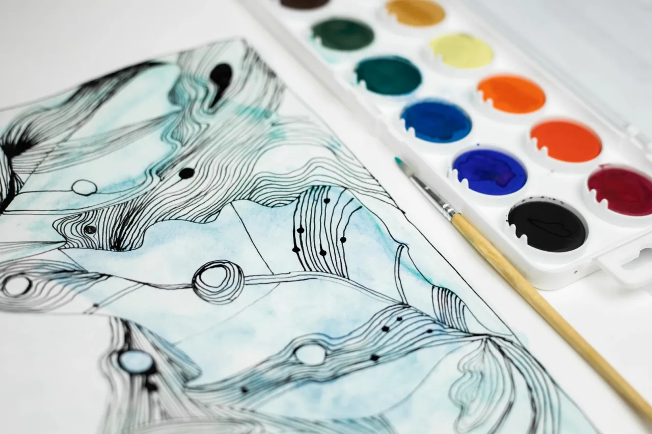 przykłady zdjęć przerobionych na rysunki oł&oacute;wkiem, akwarelą, tuszem