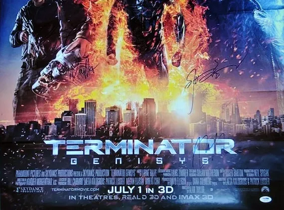 Terminator Genisys plakaty i postacie