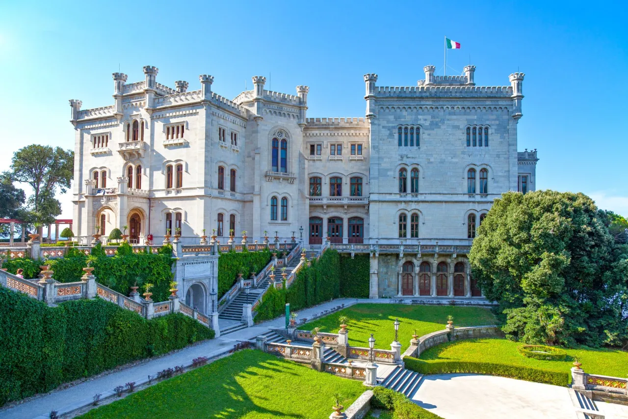 Zamek Miramare Triest