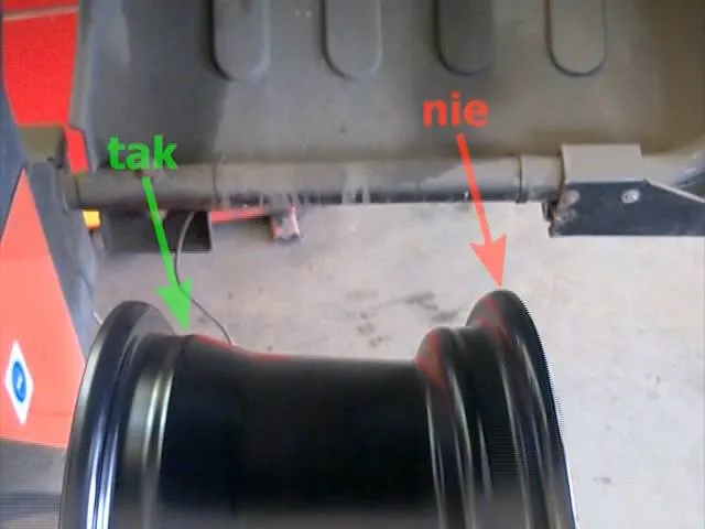 objawy krzywej felgi bicie na kierownicy