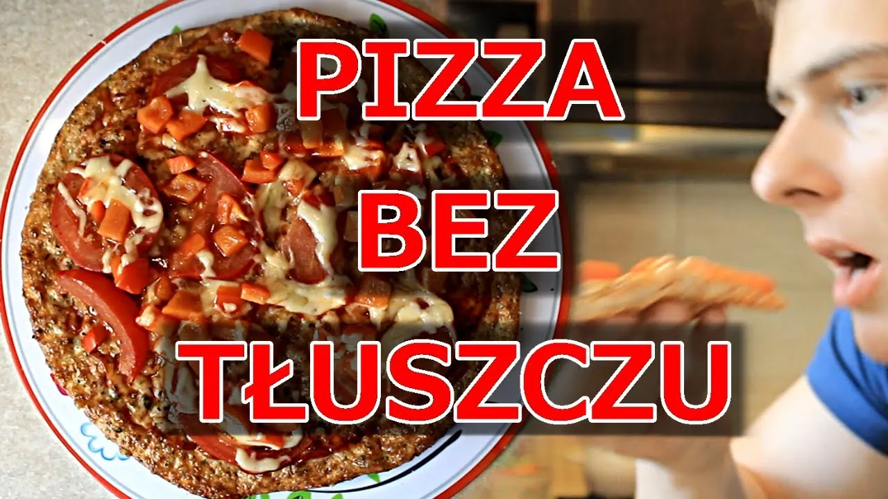 Niskokaloryczna pizza domowa
