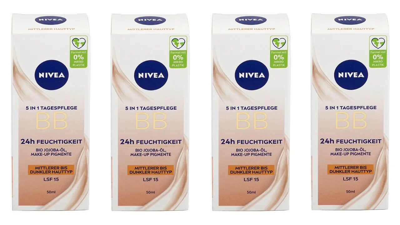 Nivea get&ouml;nte Tagespflege vs BB Cream Vergleich