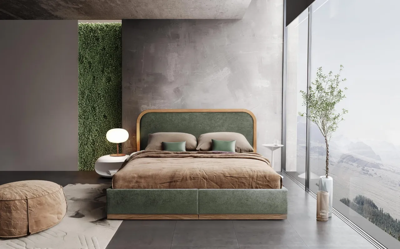 Sypialnia z wygodnym ł&oacute;żkiem, relaks