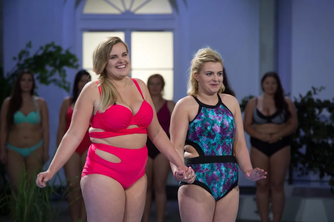 różne typy modelek plus size fitness commercial