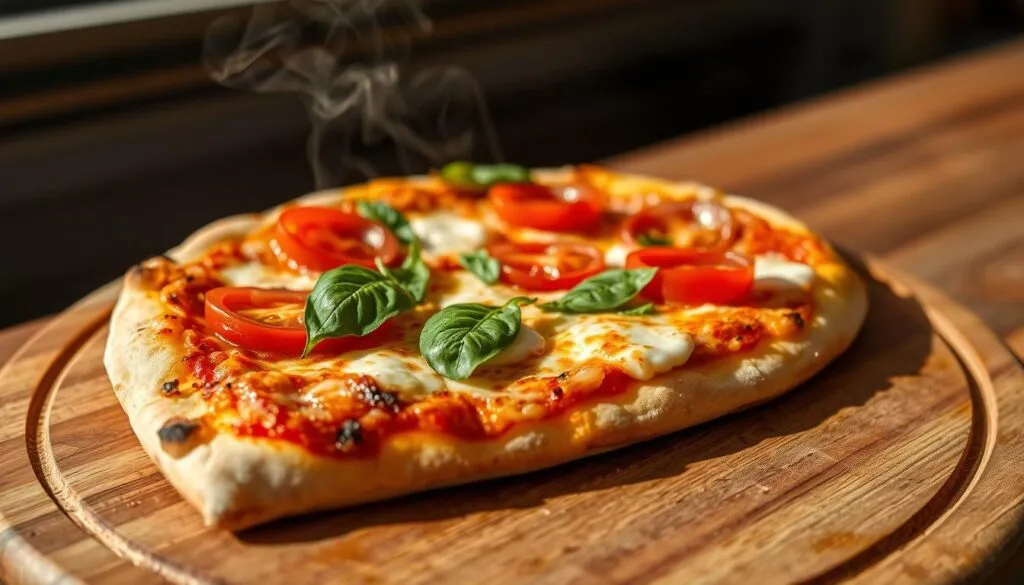 pizza guseppe w piekarniku idealnie upieczona