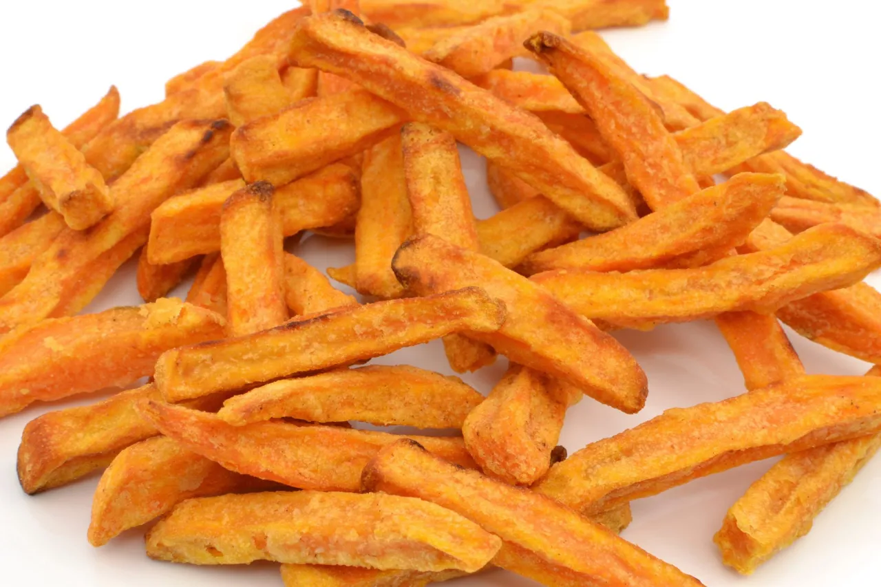 R&oacute;żne rodzaje frytek warzywnych