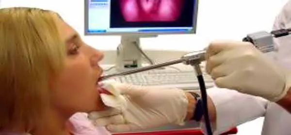 laryngolog badanie gardła