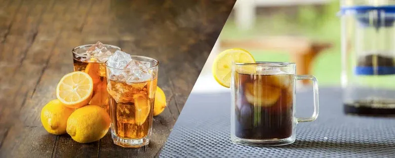Cold brew vs iced tea comparison