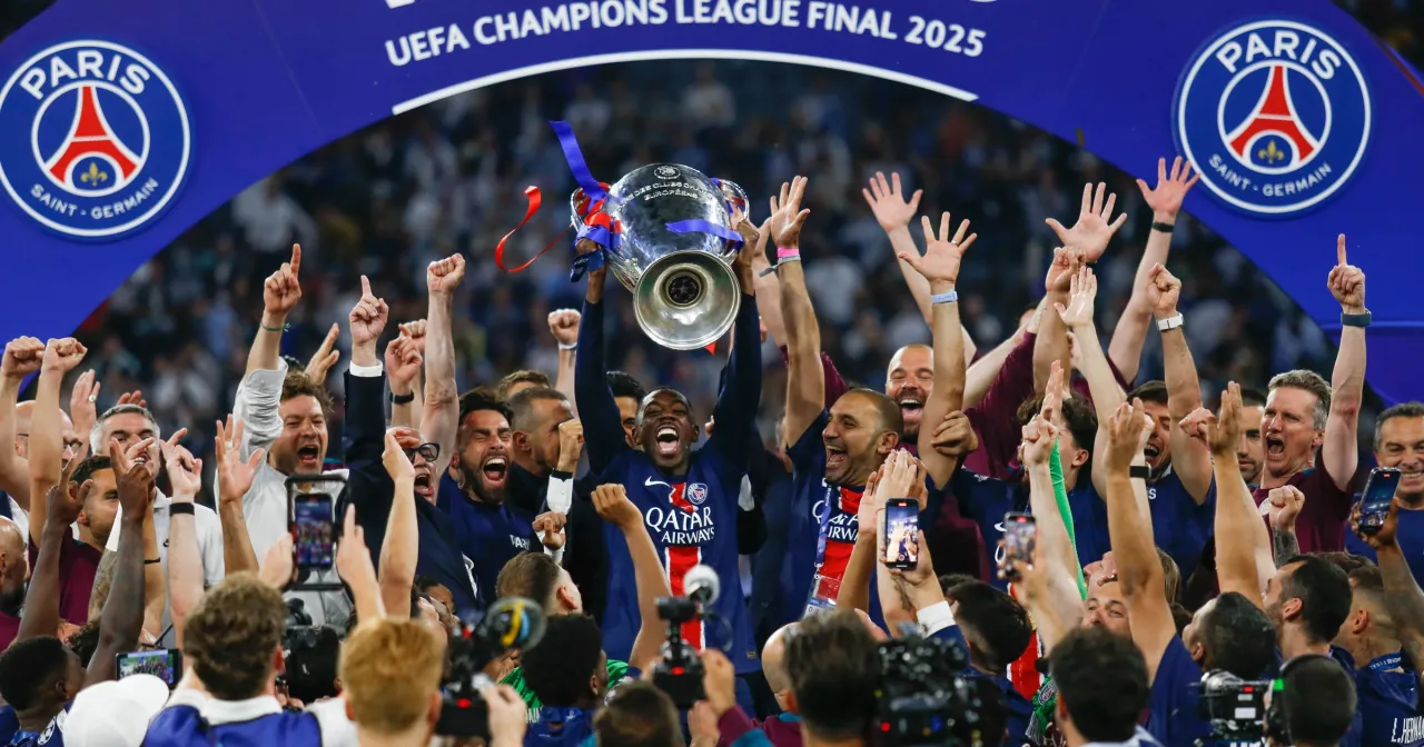 Paris Saint-Germain Liga Mistrzów 2025 puchar