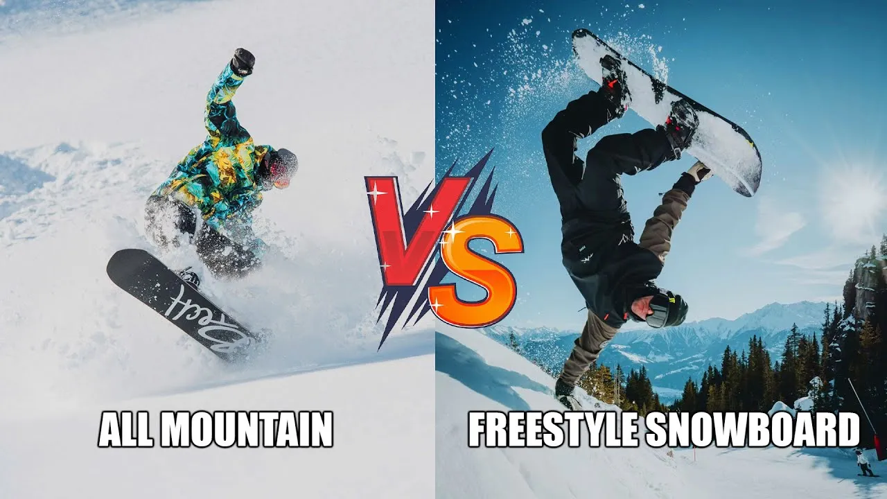 snowboard freestyle dla początkujących vs zaawansowanych