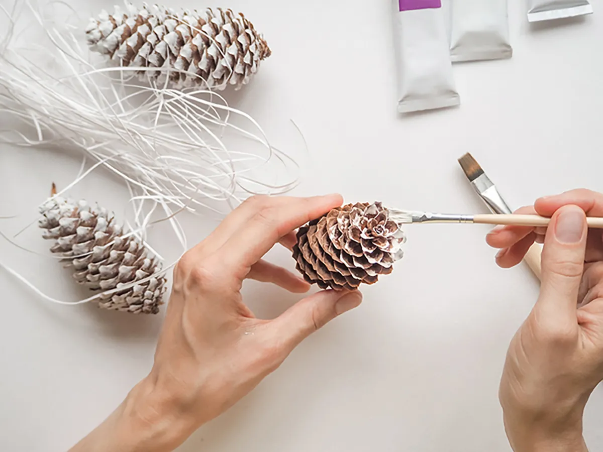 ozdoby świąteczne DIY z natury