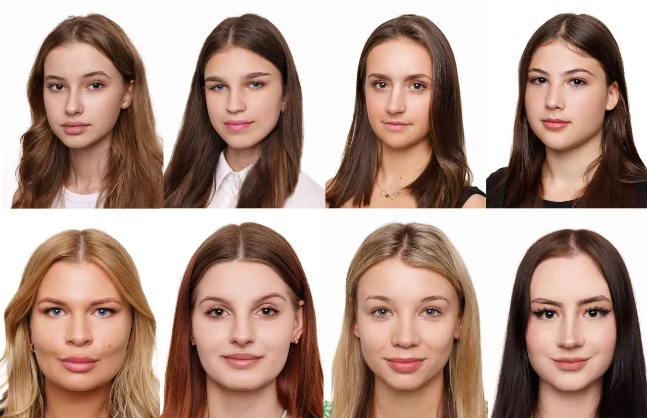 przykłady poprawne i niepoprawne zdjęcie do legitymacji szkolnej