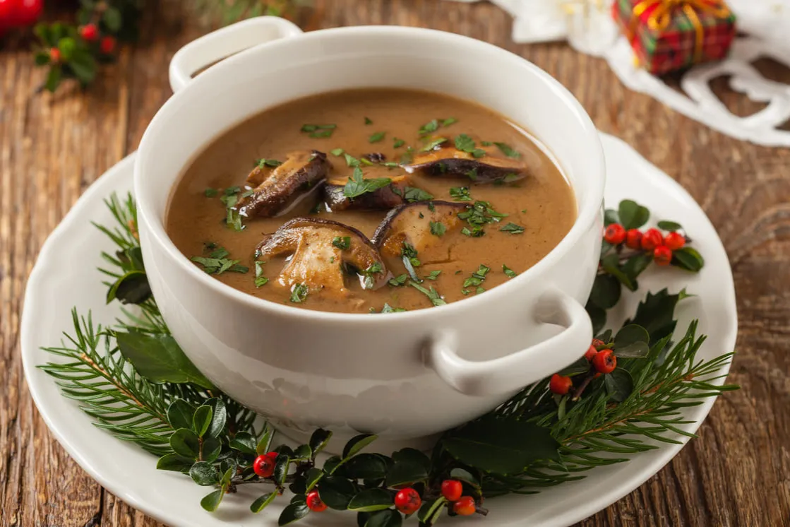 tradycyjne zioła do zupy grzybowej