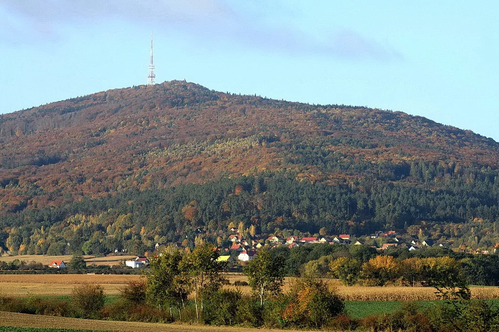 Masyw Ślęży widok z góry