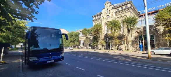 przystanek autobusowy Łuków ulica Wyszyńskiego