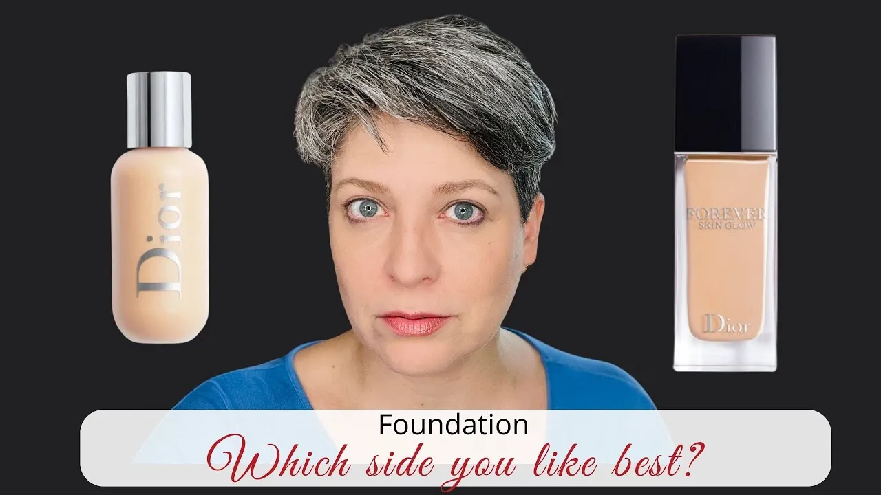 Dior Forever Skin Glow vs Backstage podkłady porównanie