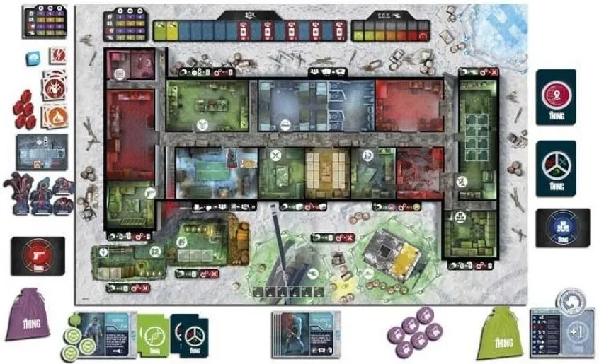 The Thing Gra Planszowa dodatek Norweska Baza