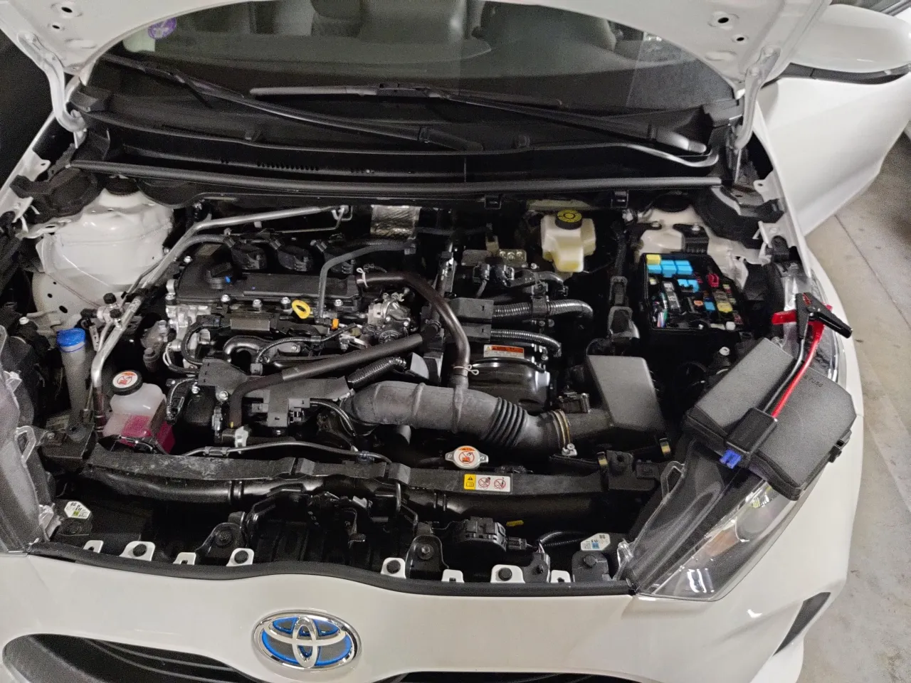 Toyota Yaris Hybrid akumulator trakcyjny lokalizacja