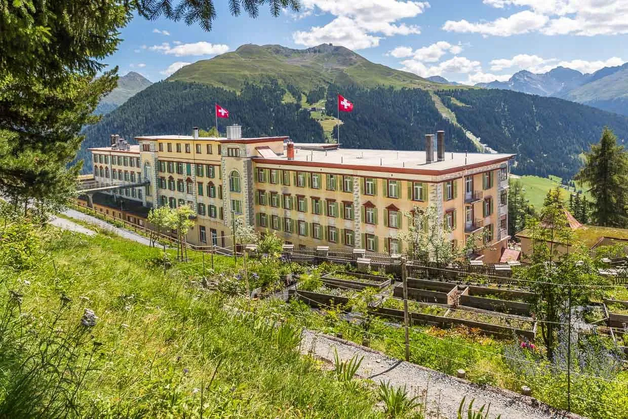 Waldsanatorium Davos 1912 Thomas Mann