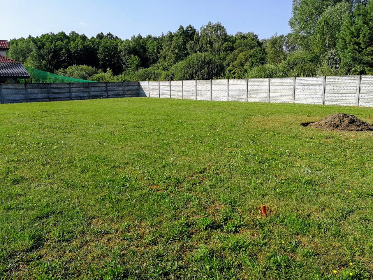 inspiracje maskowanie betonowego płotu