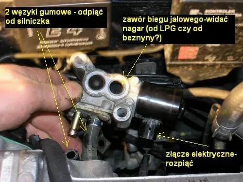 Czyszczenie silnika krokowego preparat