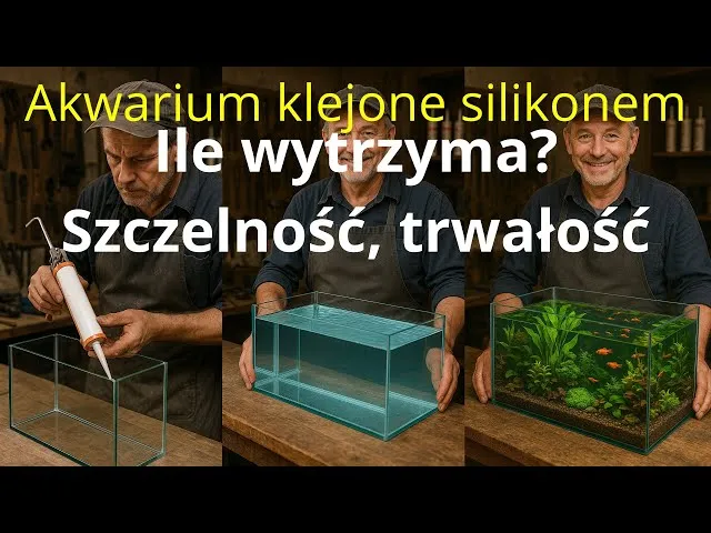 akwarium klejenie silikonem instrukcja
