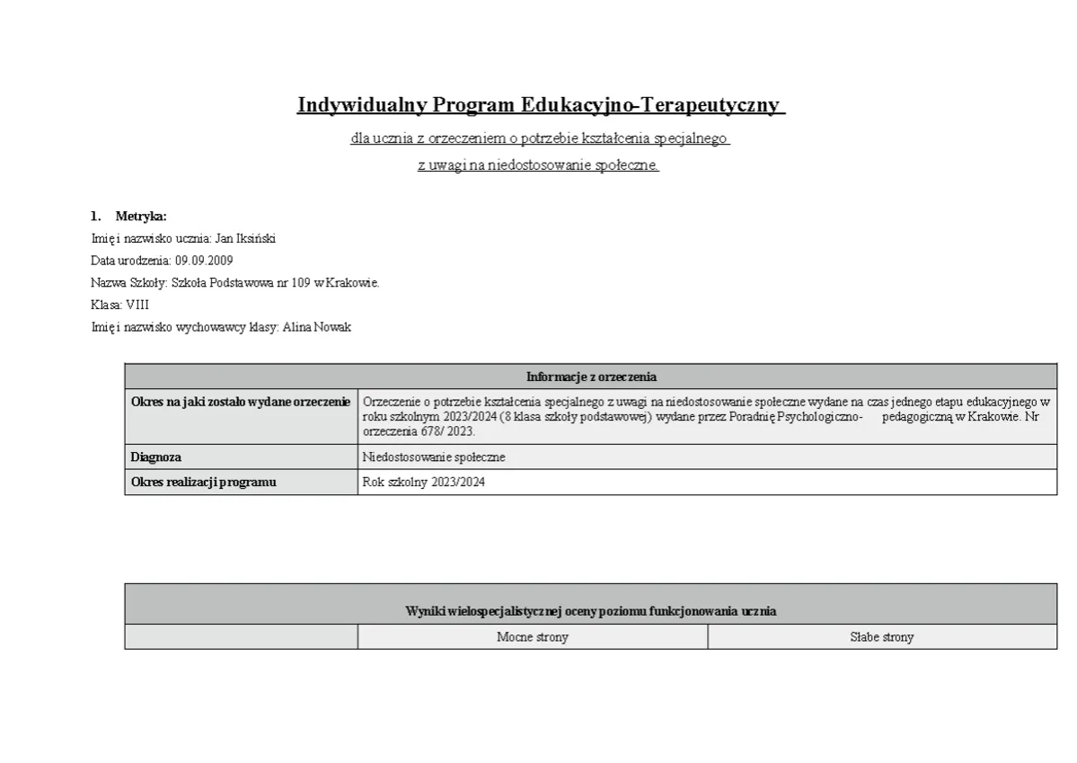 Dziecko z opiekunem wypełniające dokumenty
