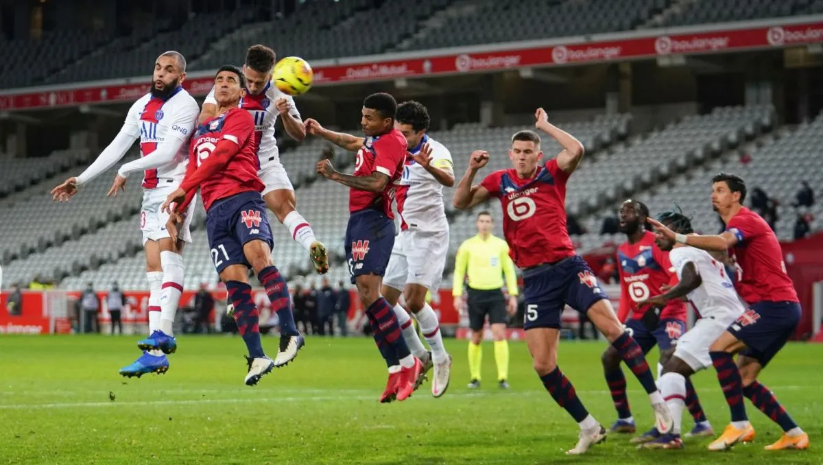 Ligue 1 mecz piłka nożna