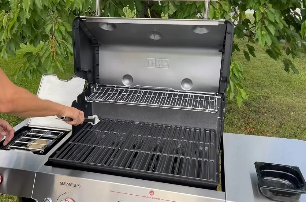 Grill gazowy przed pierwszym wypalaniem