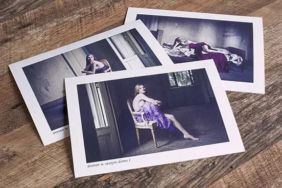 zdjęcia wydrukowane na papierze fine art metalicznym fakturowanym