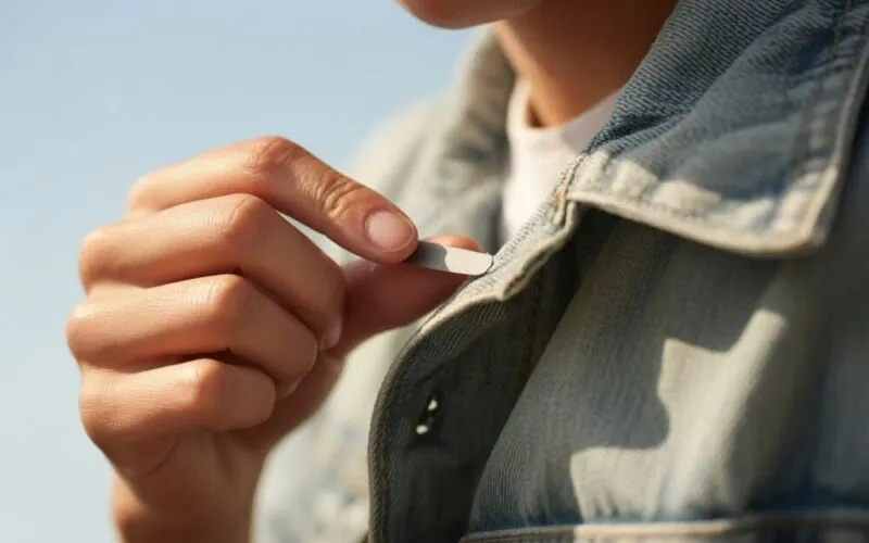 Usuwanie gumy z wełnianego swetra