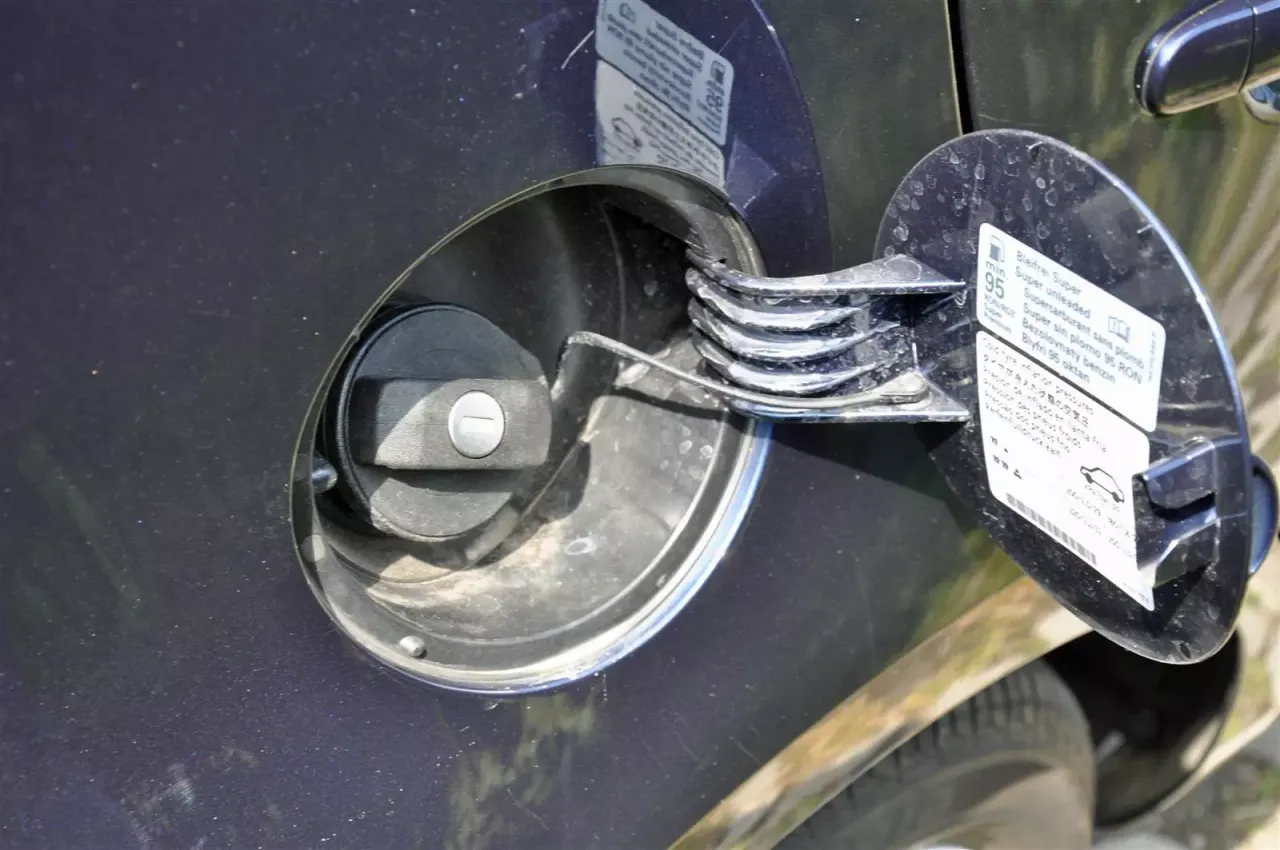 Skoda Citigo tankowanie