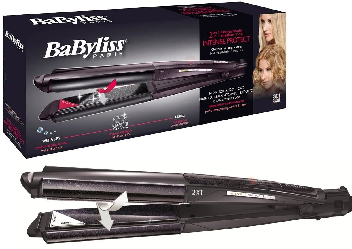 Prostownice Remington i BaByliss obok siebie