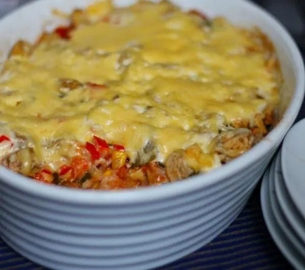 zapiekanka gyros warstwowa