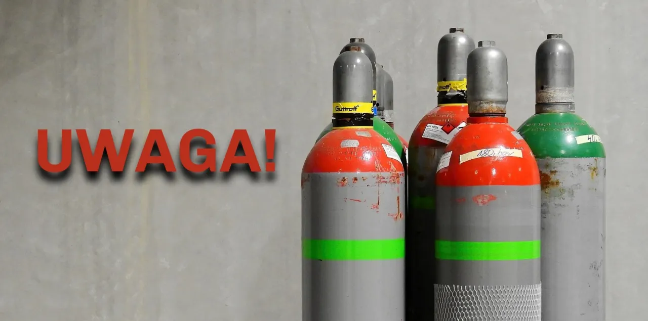 butle z gazami osłonowymi do spawania