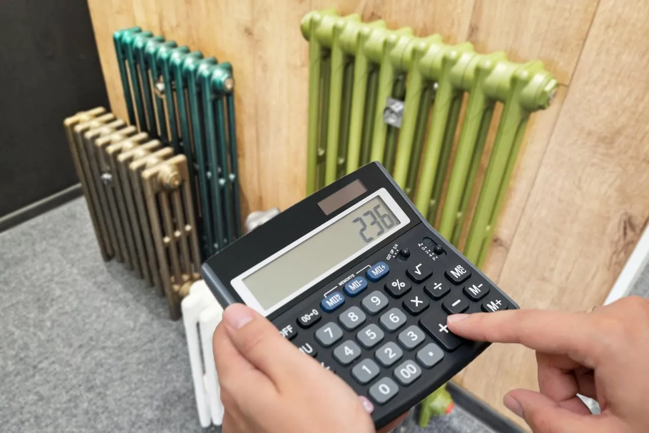 kalkulator mocy grzejnika łazienkowego